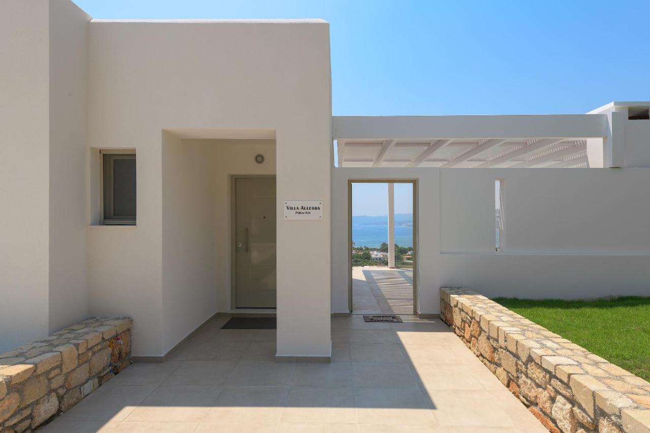 Villa Allegra With Pool In Pefkos, Lindos Area Pefki Eksteriør bilde